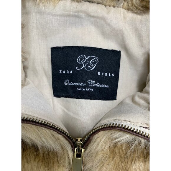 Zara Girl's Fuzzy Vest - Picture 3 of 6